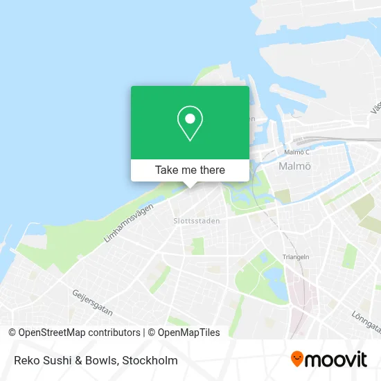 Reko Sushi & Bowls map