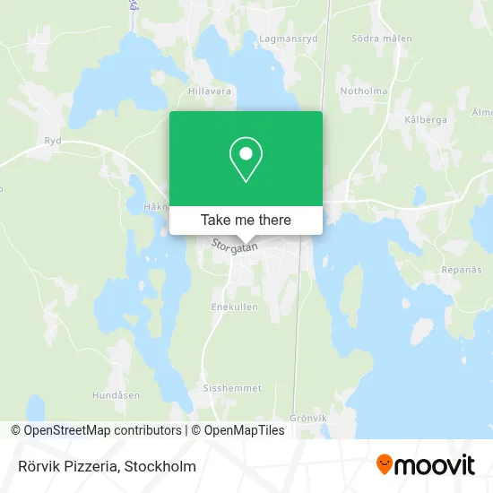 Rörvik Pizzeria map