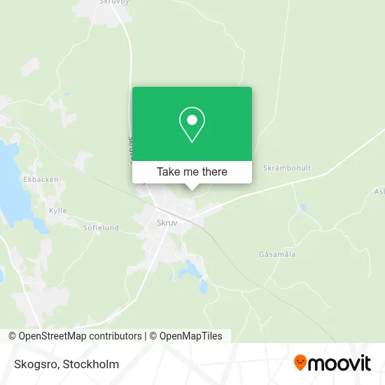 Skogsro map