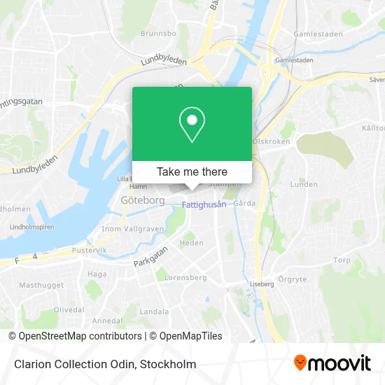 Clarion Collection Odin map