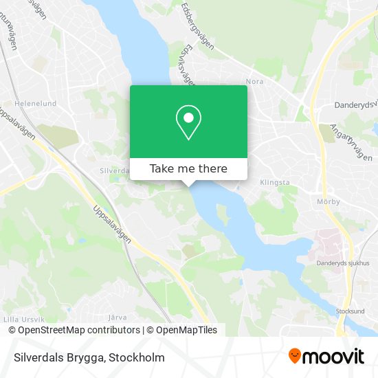 Silverdals Brygga map