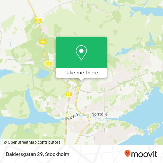 Baldersgatan 29 map