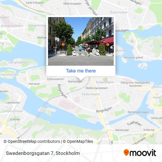 Swedenborgsgatan 7 map