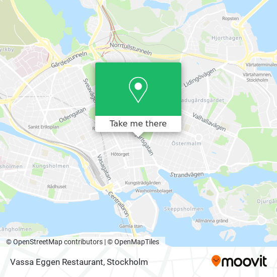 Vassa Eggen Restaurant map