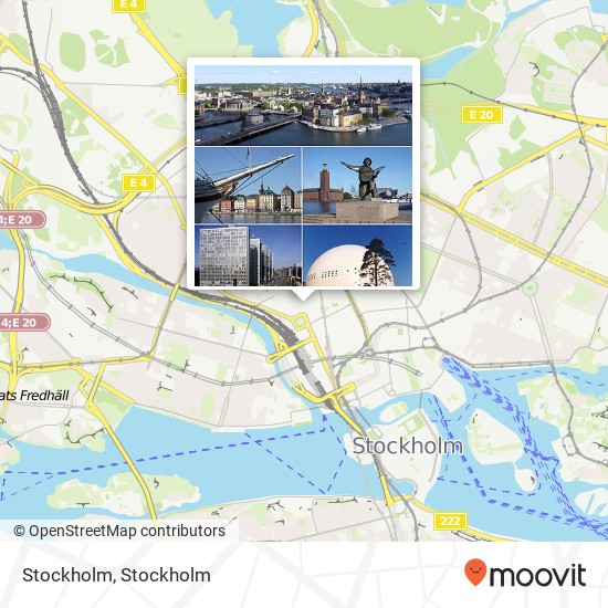 Stockholm map