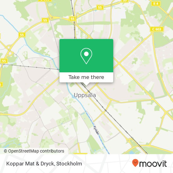 Koppar Mat & Dryck map