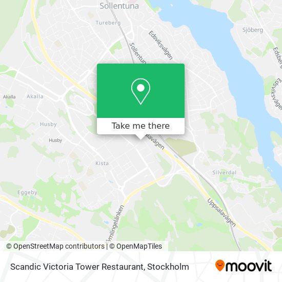 Scandic Victoria Tower Restaurant map