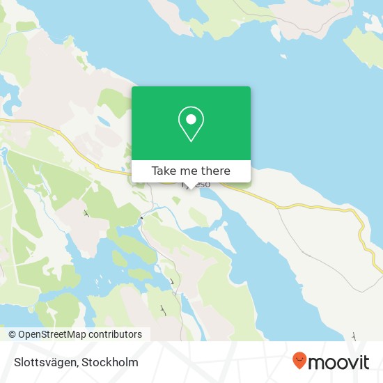 Slottsvägen map