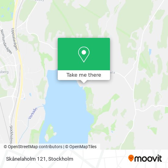 Skånelaholm 121 map