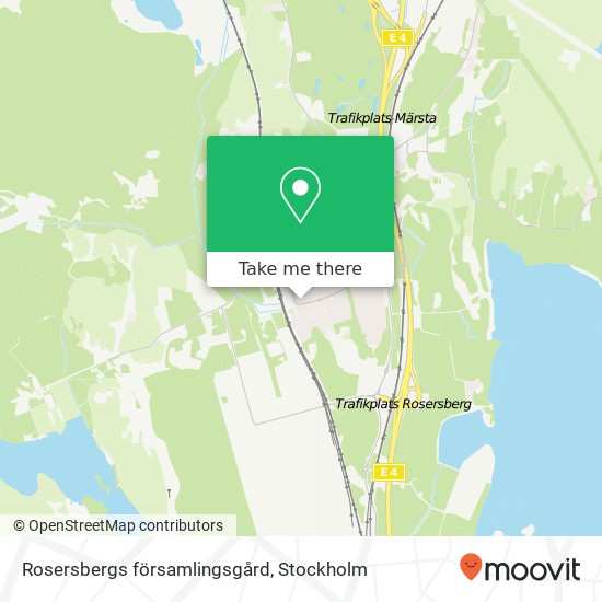 Rosersbergs församlingsgård map