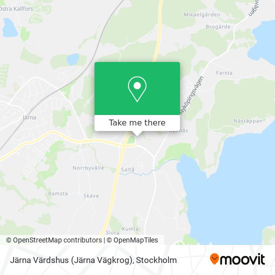 Järna Värdshus (Järna Vägkrog) map