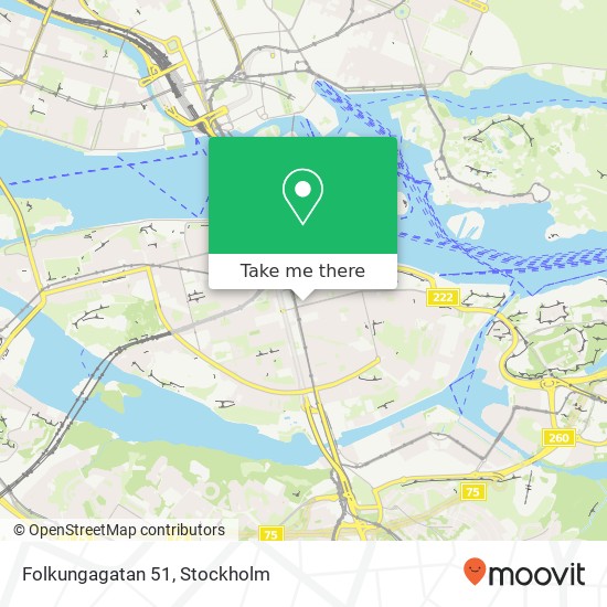 Folkungagatan 51 map