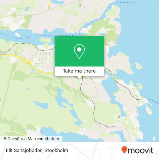 Elit Saltsjöbaden map