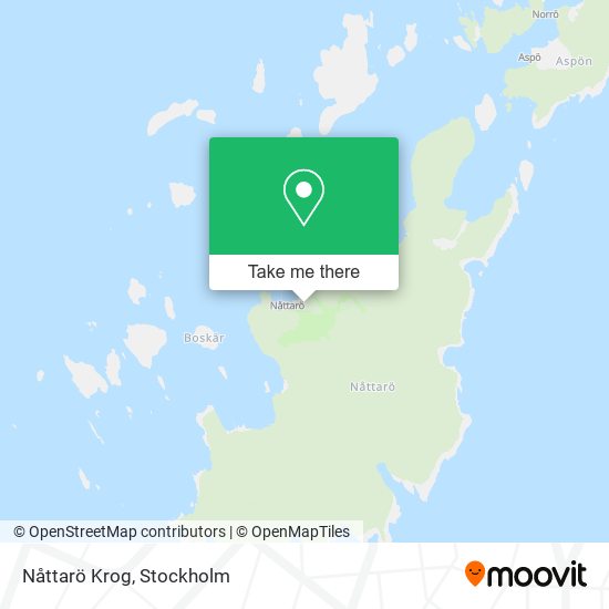 Nåttarö Krog map