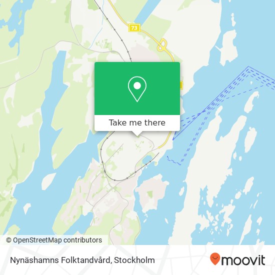 Nynäshamns Folktandvård map