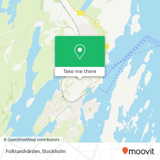 Folktandvården map