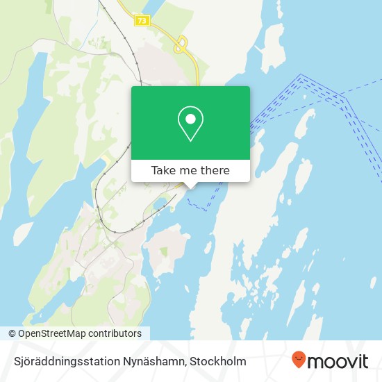 Sjöräddningsstation Nynäshamn map