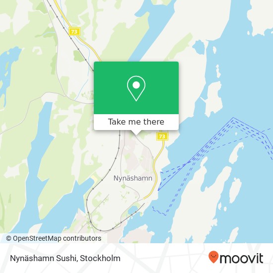 Nynäshamn Sushi map