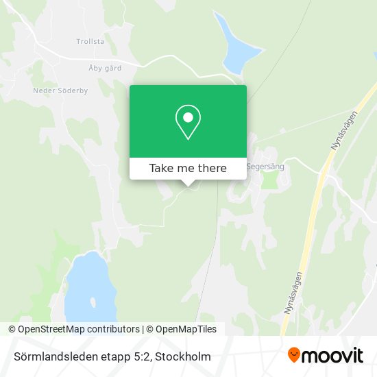 Sörmlandsleden etapp 5:2 map