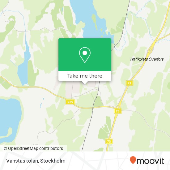 Vanstaskolan map