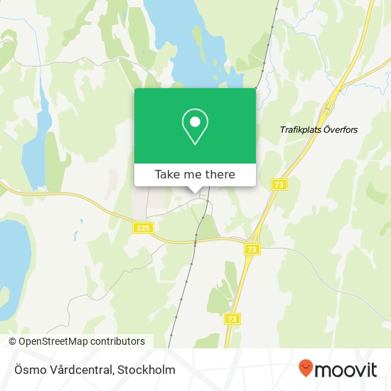Ösmo Vårdcentral map