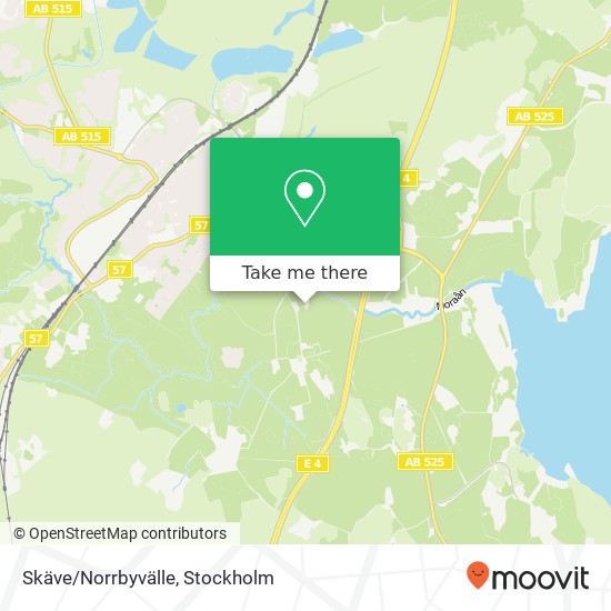 Skäve/Norrbyvälle map