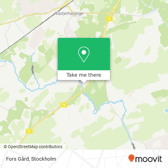 Fors Gård map