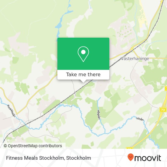 Fitness Meals Stockholm map