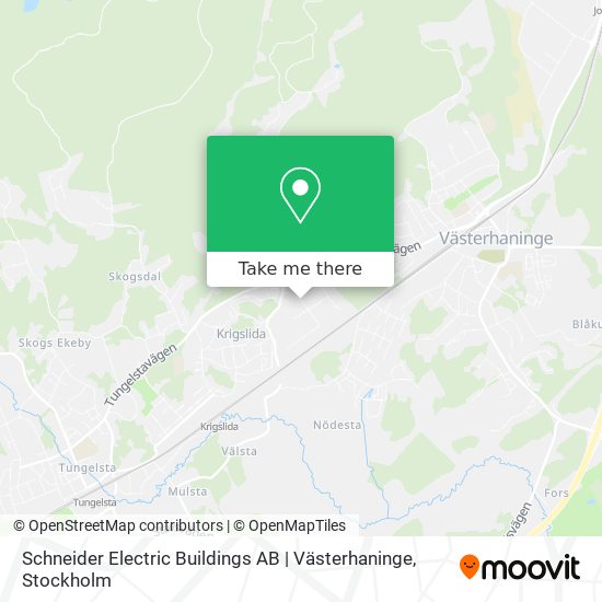 Schneider Electric Buildings AB | Västerhaninge map