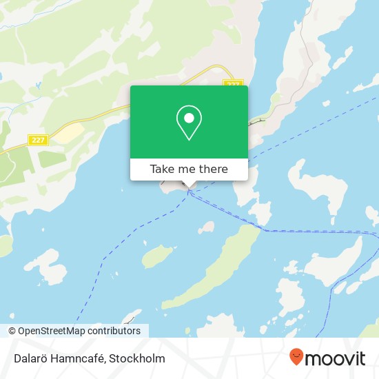 Dalarö Hamncafé map