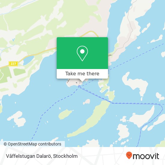 Våffelstugan Dalarö map