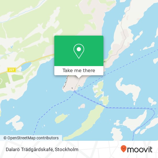 Dalarö Trädgårdskafé map