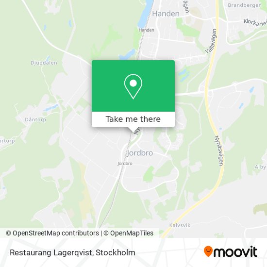 Restaurang Lagerqvist map