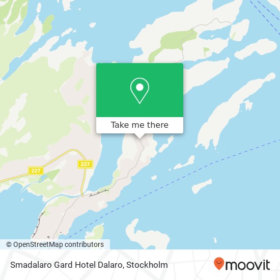 Smadalaro Gard Hotel Dalaro map