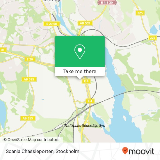 Scania Chassieporten map