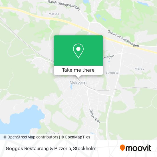 Goggos Restaurang & Pizzeria map