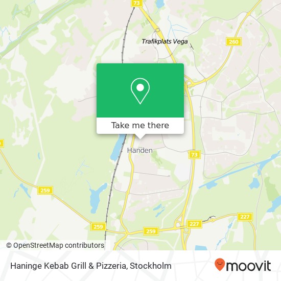 Haninge Kebab Grill & Pizzeria map