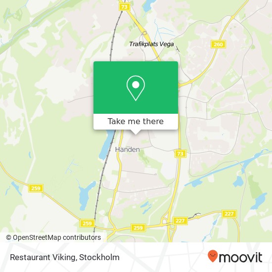 Restaurant Viking map