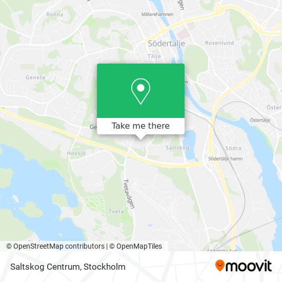 Saltskog Centrum map