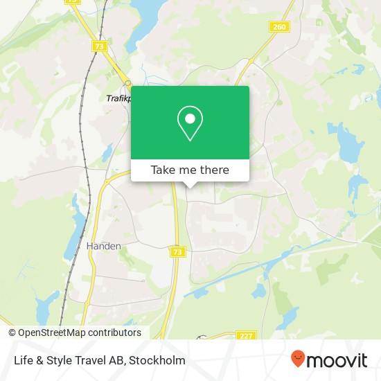 Life & Style Travel AB map