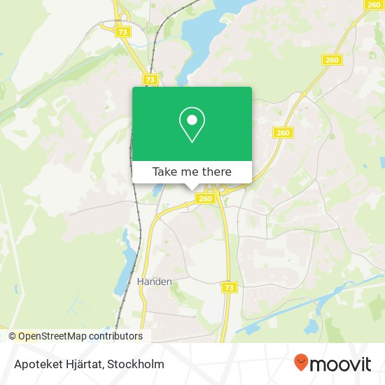 Apoteket Hjärtat map