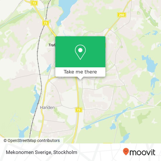 Mekonomen Sverige map