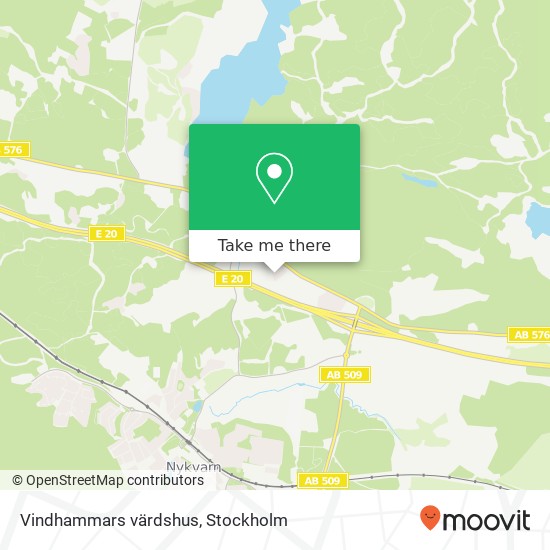 Vindhammars värdshus map