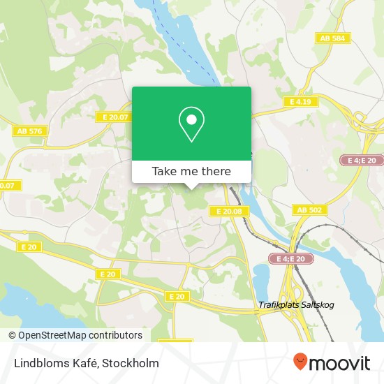 Lindbloms Kafé map