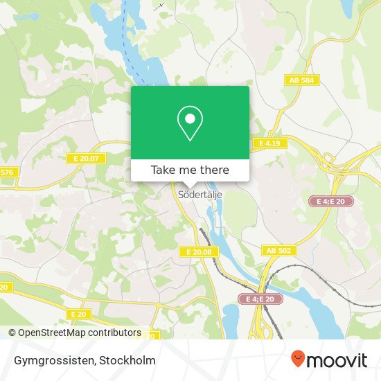 Gymgrossisten map