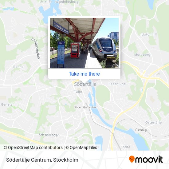 Södertälje Centrum map