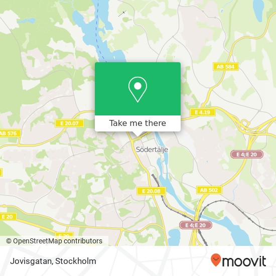 Jovisgatan map