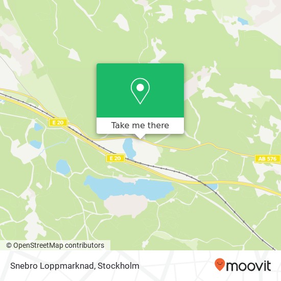 Snebro Loppmarknad map