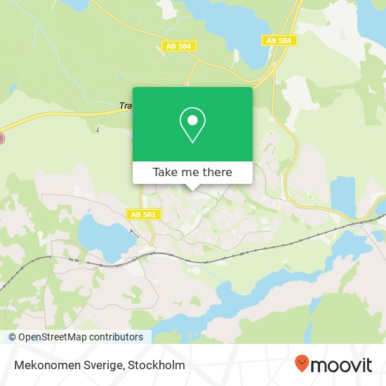 Mekonomen Sverige map