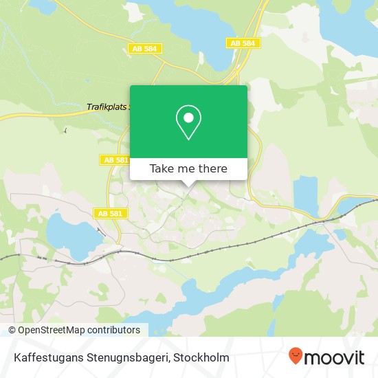 Kaffestugans Stenugnsbageri map